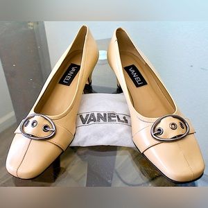 VANELI CELE PUDDING CALF WOMANS HEEL 8 1/2 NIB